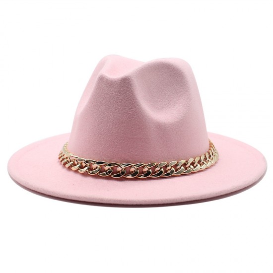 2021 Autumn/Winter British-style woolen jazz hat for men and women, European and American wide-brimmed hat, fashionable wide-brimmed felt hat 2021 Autumn/Winter British-style woolen jazz hat for men and women, European and American wide-brimmed hat, fashionable wide-brimmed felt hat