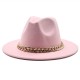 2021 Autumn/Winter British-style woolen jazz hat for men and women, European and American wide-brimmed hat, fashionable wide-brimmed felt hat 2021 Autumn/Winter British-style woolen jazz hat for men and women, European and American wide-brimmed hat, fashionable wide-brimmed felt hat