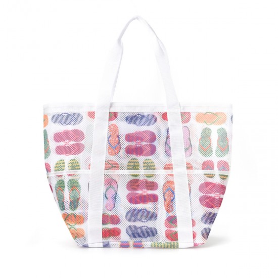 Cross-border double-layer cosmetic bag, heightened and large-capacity, portable travel makeup storage bag