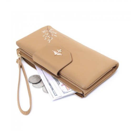 Lianbu women's long wallet, Japanese and Korean style, new, stylish and simple. Multifunctional Large-Capacity Clutch Handbag Lianbu women's long wallet, Japanese and Korean style, new, stylish and simple. Multifunctional Large-Capacity Clutch Handbag