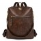 New Cross-Border Retro Women's Soft Leather Multifunctional Shoulder Bag, Simple and Versatile, Large Capacity Wholesale Backpack